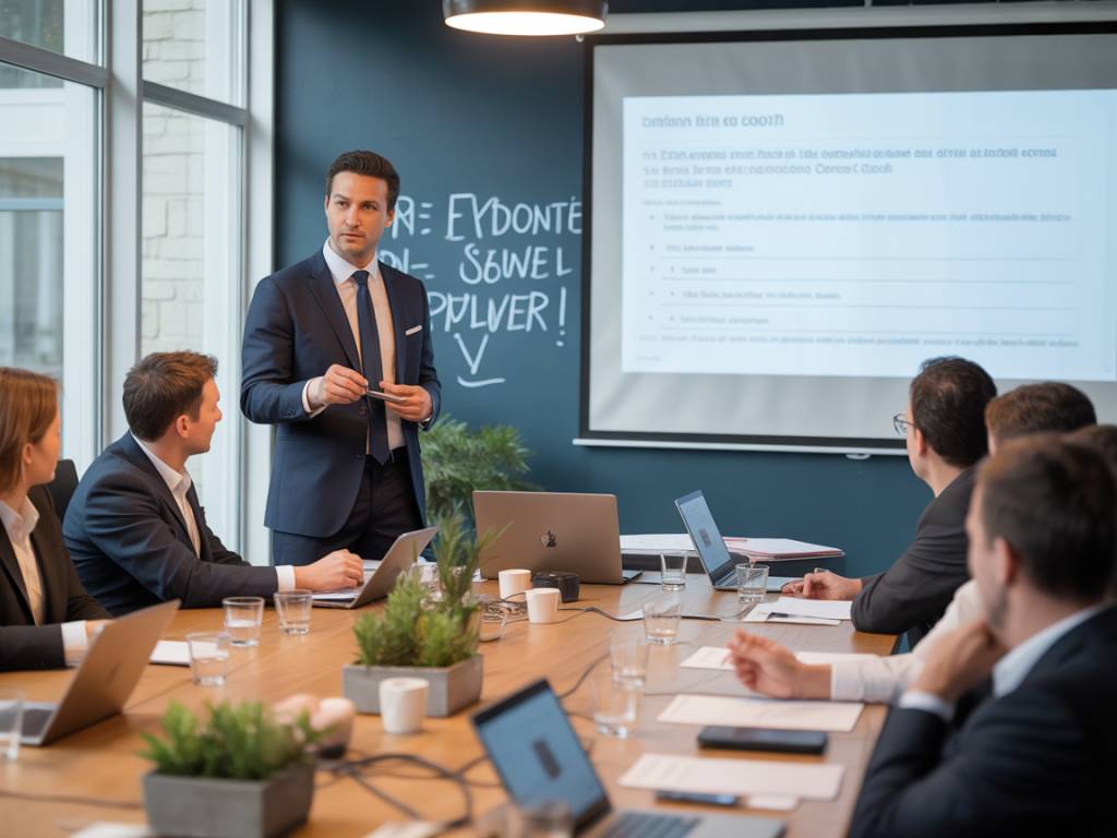 Comment animer une réunion stratégique avec PowerPoint pour transformer la présentation en décisions concrètes